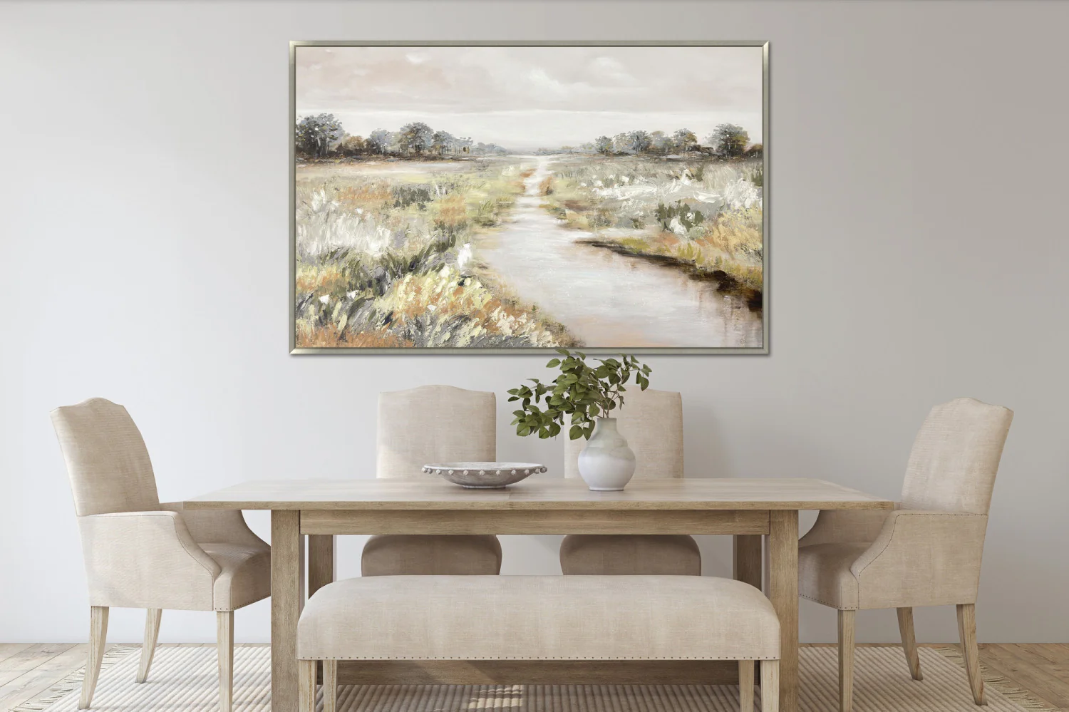 Pasture Drift Wall Art - Green - 40 X 60 - Image 2