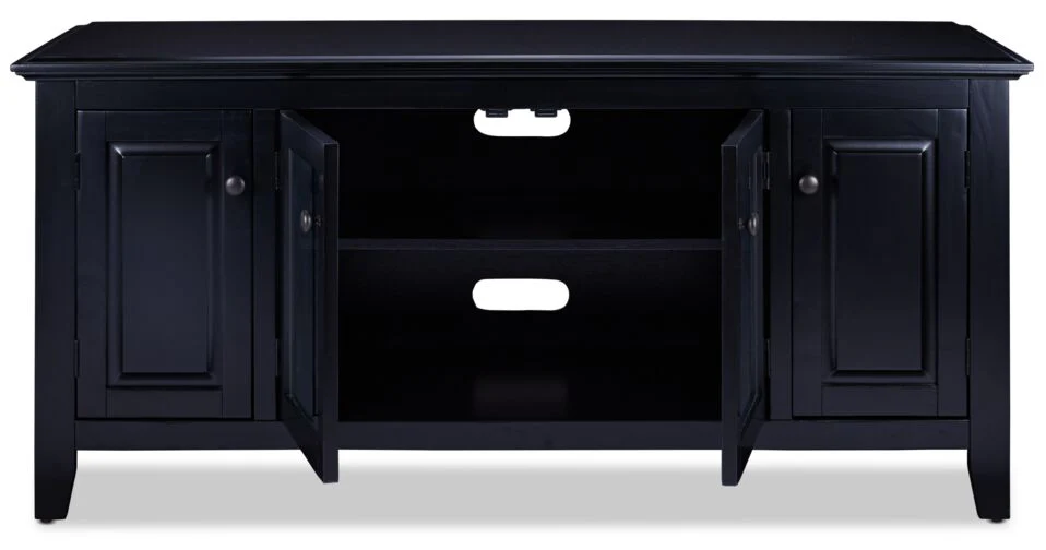 Pembroke 55" TV Stand - Black - Image 3