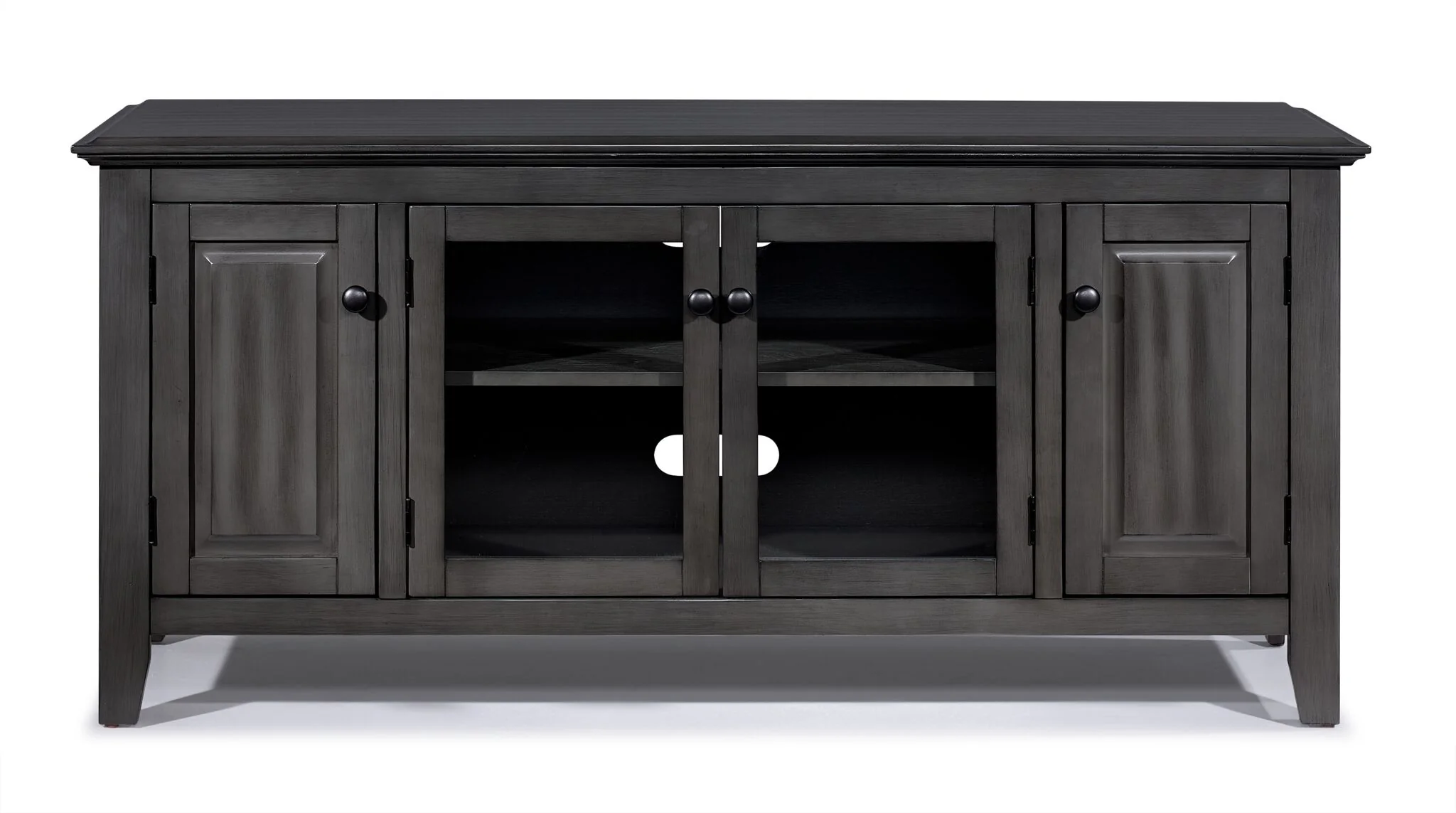 Pembroke 55" TV Stand - Grey - Image 2