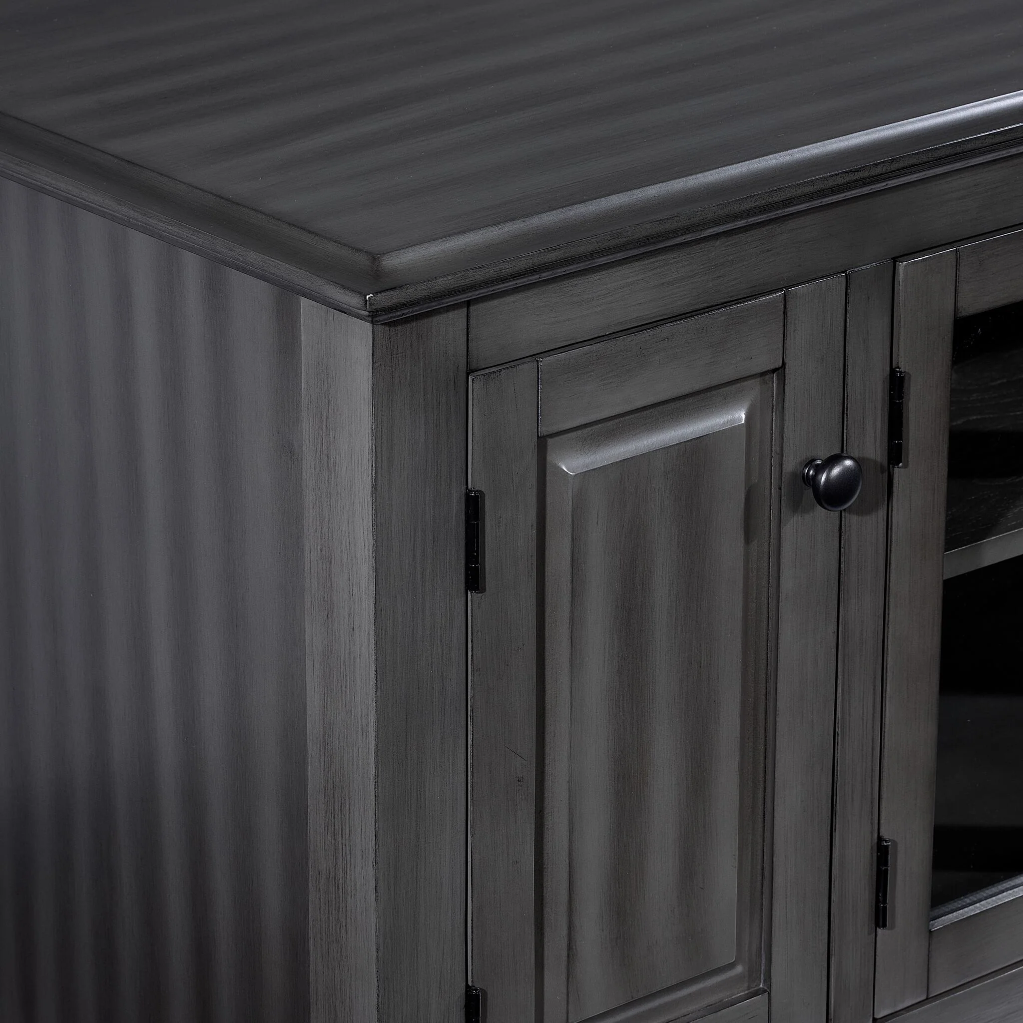 Pembroke 55" TV Stand - Grey - Image 4