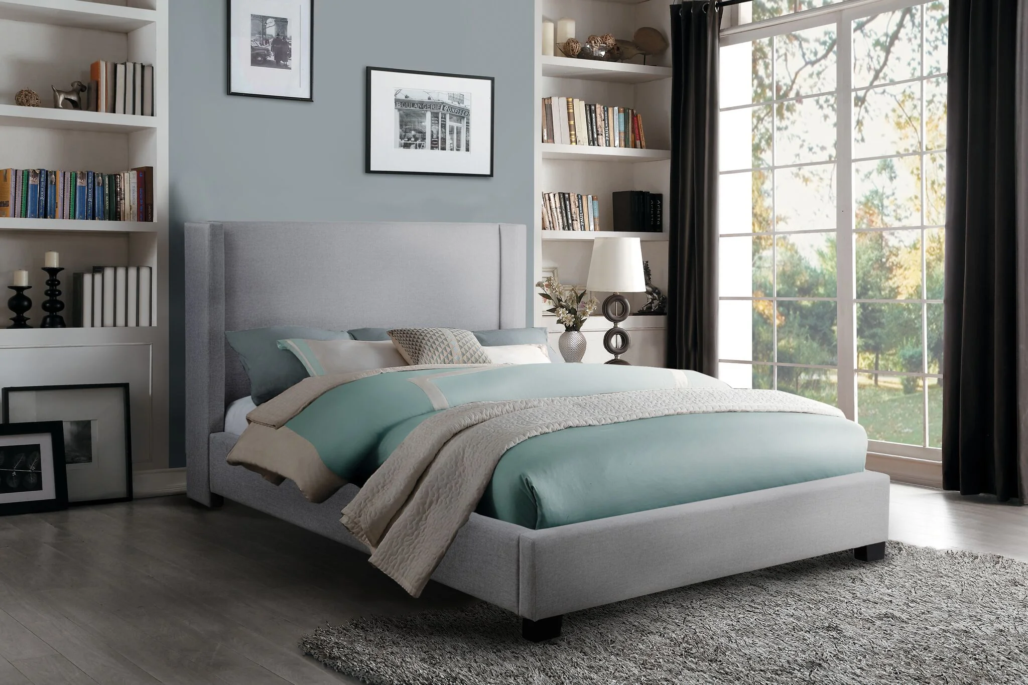 Penelope 3-Piece Full Bed - Beige - Image 2