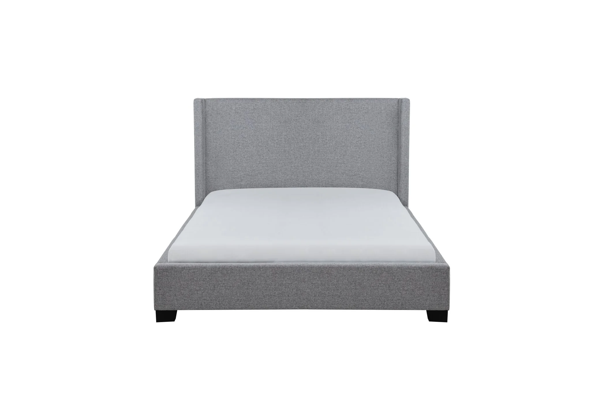 Penelope 3-Piece King Bed - Light Grey - Image 3