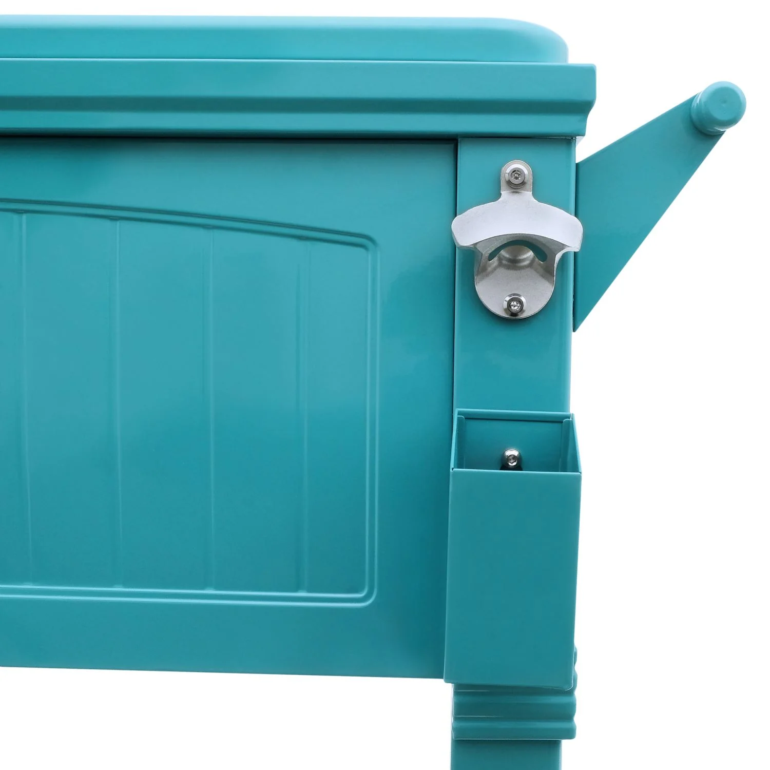 Permasteel 80Qt Furniture Style Patio Cooler - Teal - Image 8