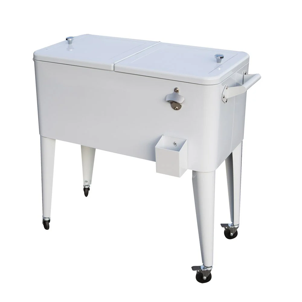 Permasteel 80QT Patio Cooler - White - Image 4