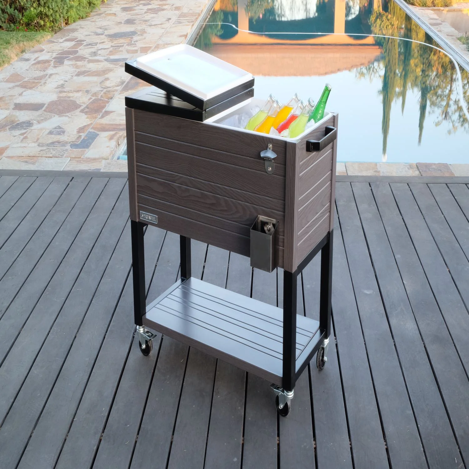 Pham Ngu 80QT Rustic Furniture Style Cooler - Image 2