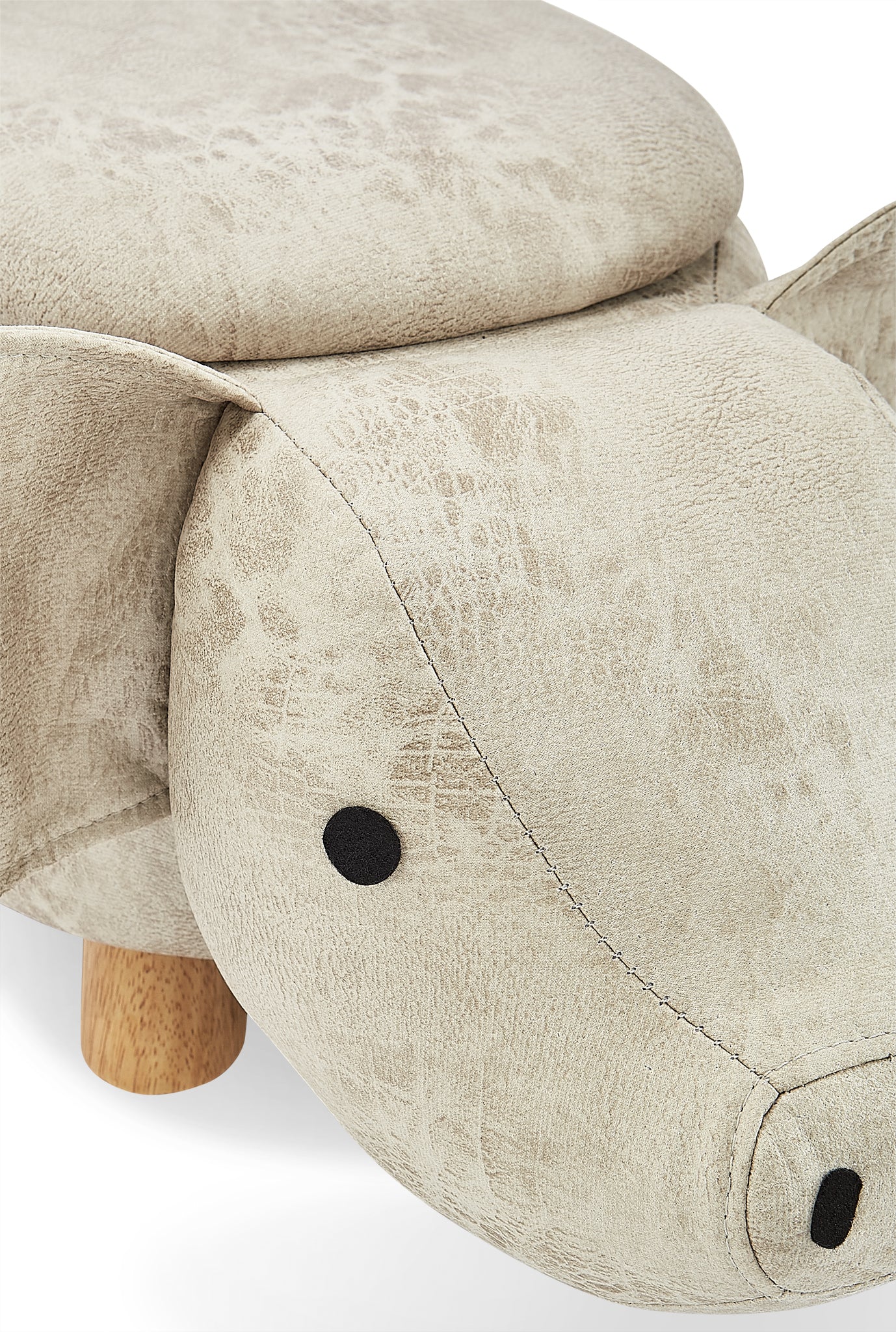 Pig Storage Ottoman - Grey - Image 8