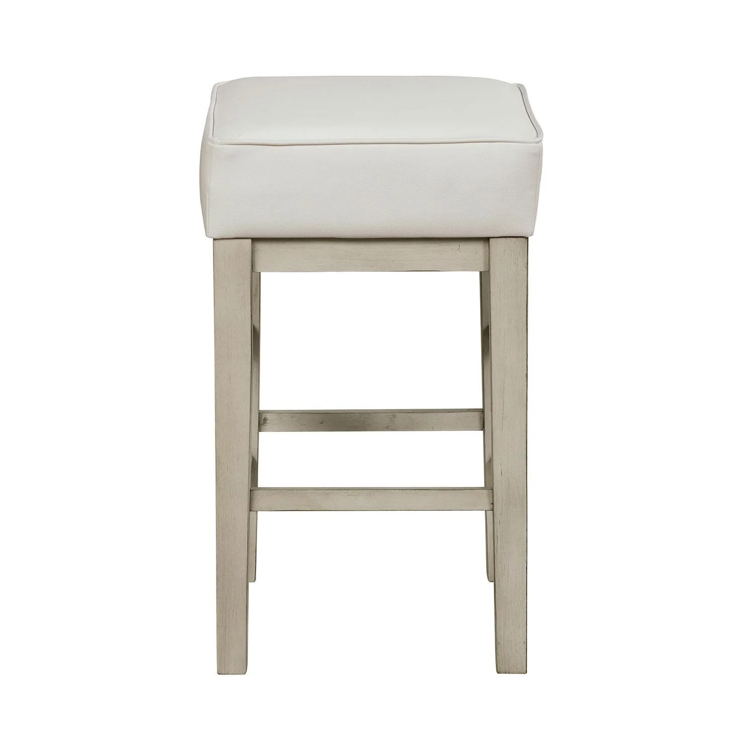 Pittsville Counter Stool - Antique White - Set of Two - Image 3
