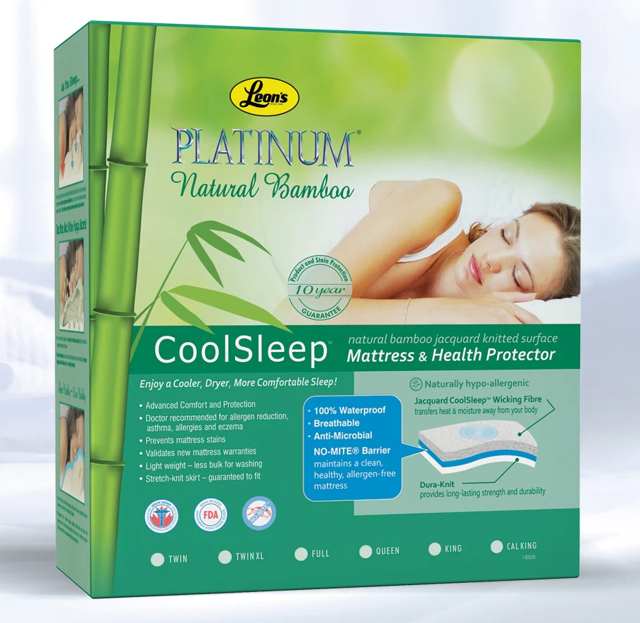 Platinum Twin XL Mattress Health Guard - Bamboo - Image 2