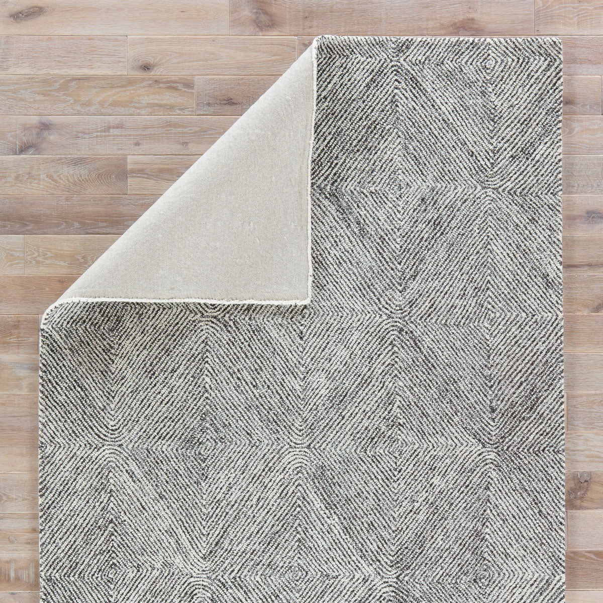 Platonas Area Rug - 5' X 8' - White/Dark Grey - Image 2