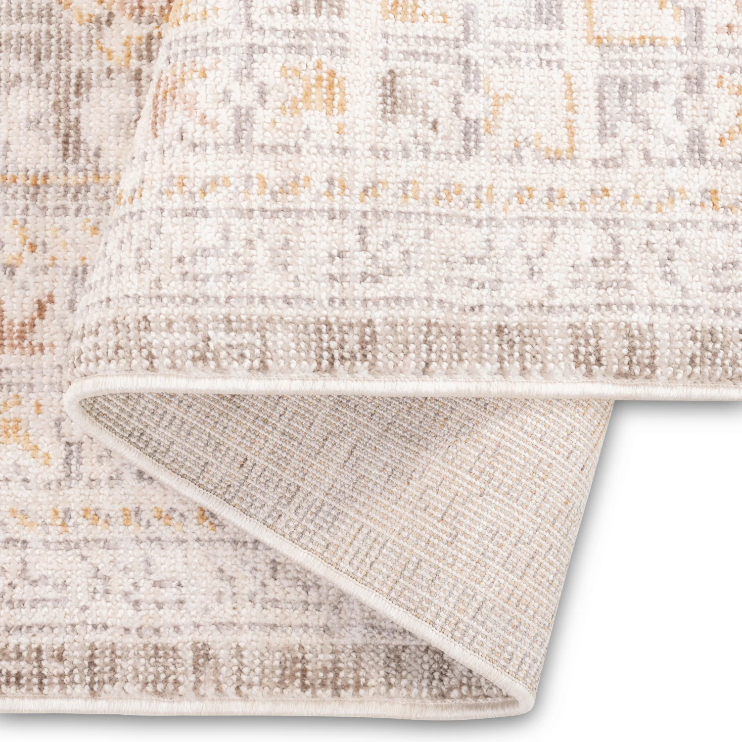 Poetic Bordered Rug - 9' x 12' - Antique White/Brown - Image 5