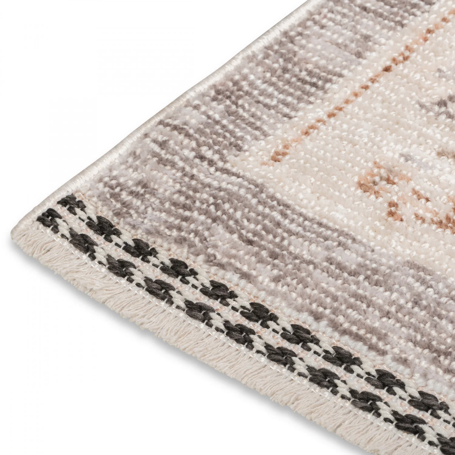 Poetic Classic Rug - 6' x 9' - Antique White/Brown - Image 3