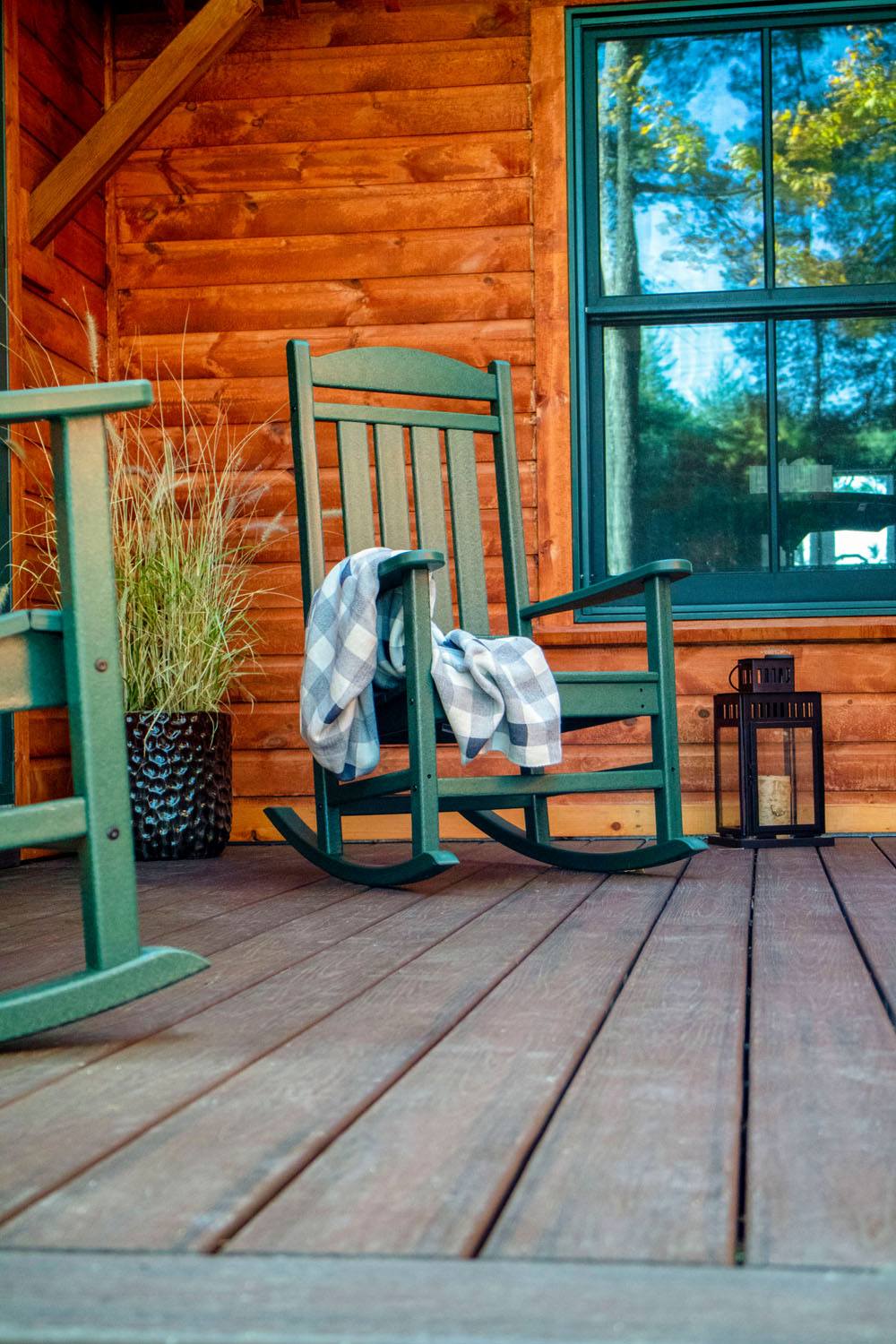 POLYWOOD® Presidential Rocking Chair - Green - Image 2