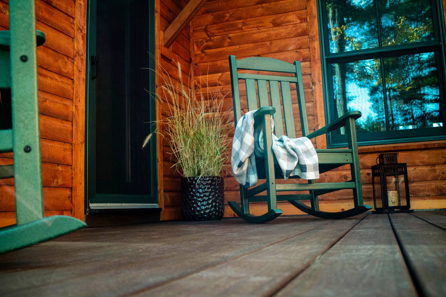 POLYWOOD® Presidential Rocking Chair - Green - Image 7