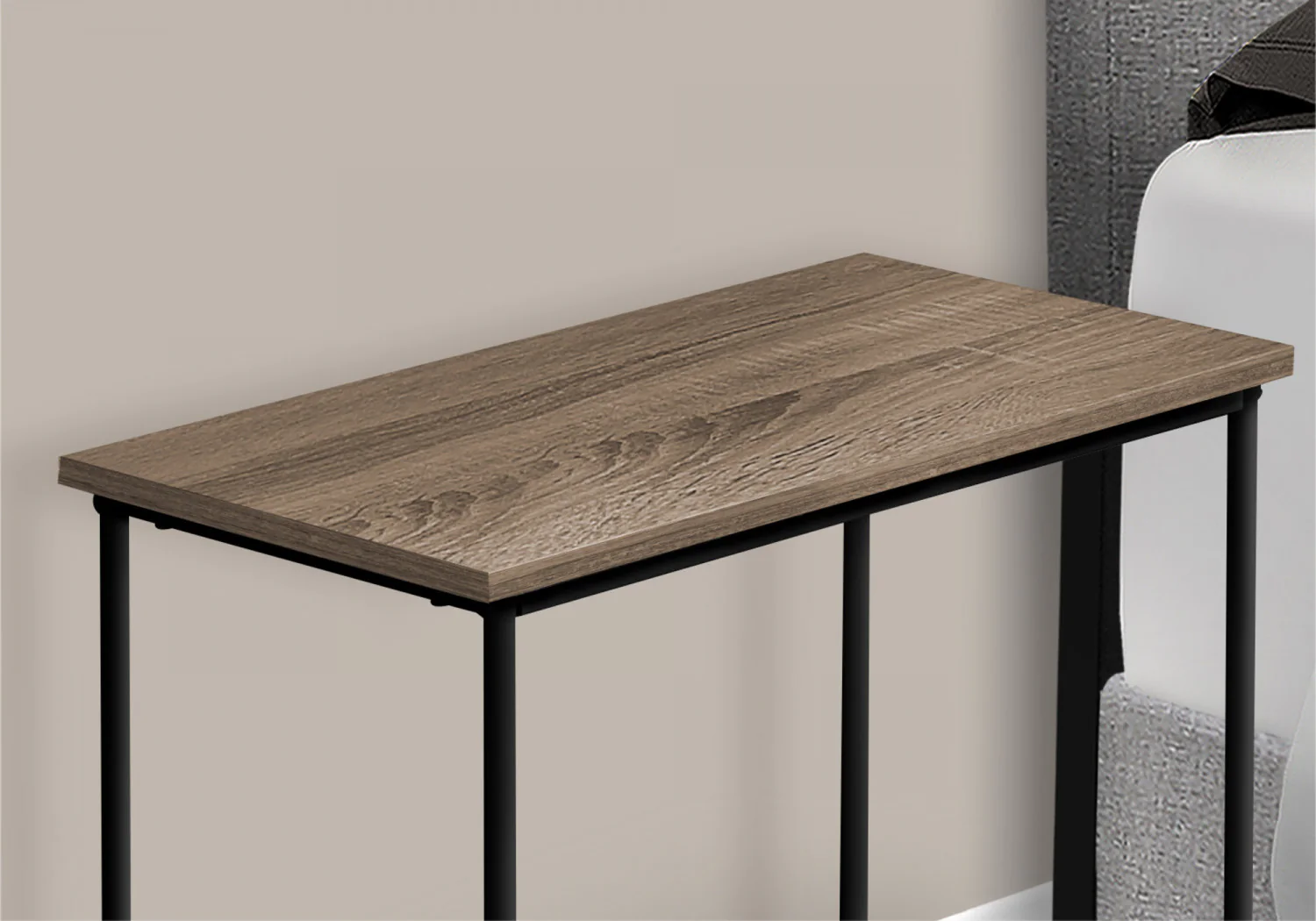 Prague Side Table - Taupe - Image 5