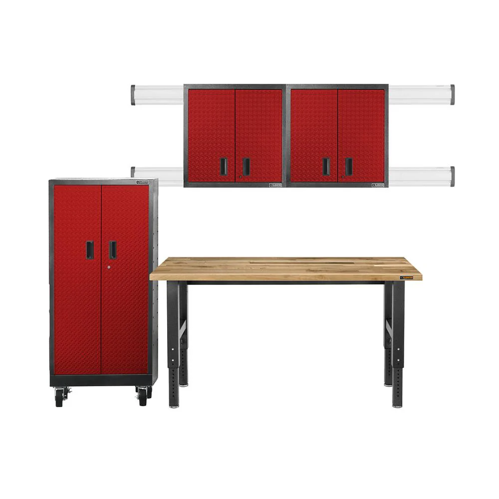 Premier Pre-assembled 30 Wall Gearbox - Red Tread Storage Solution - Image 3