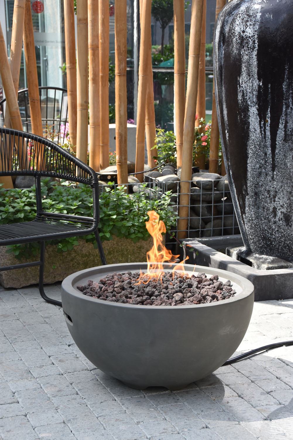 Puuoo Concrete Lava Fire Table (Modena) – Propane - Image 2