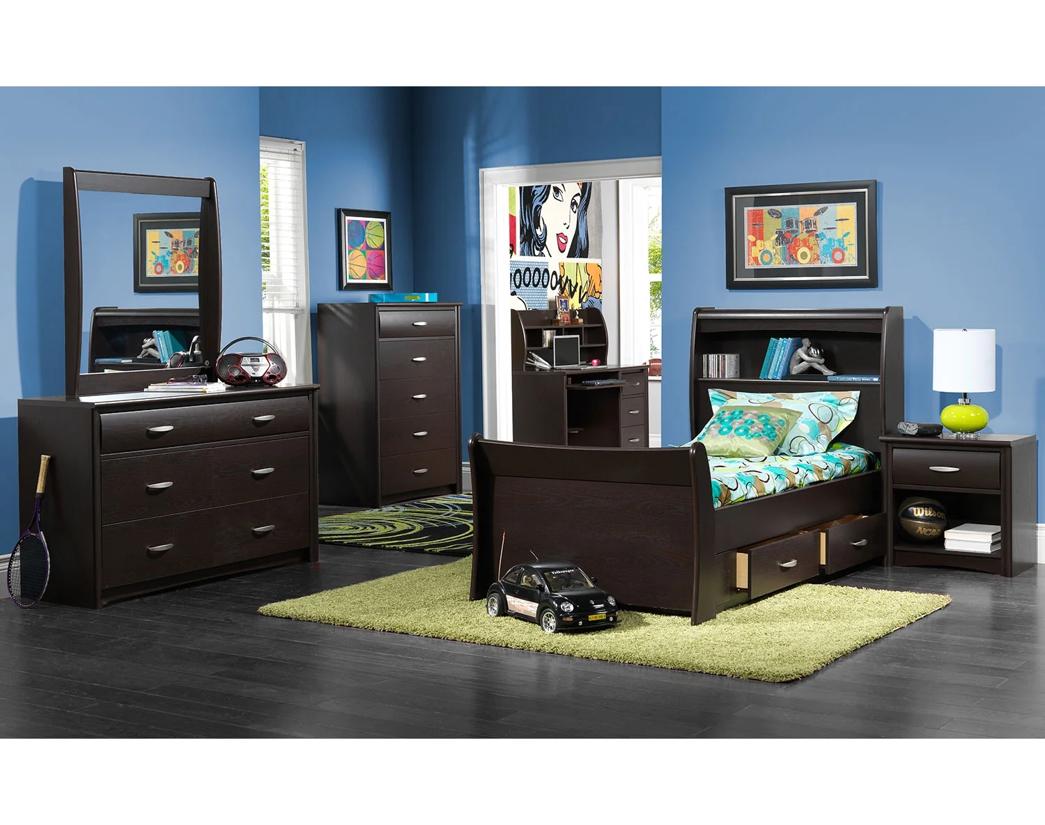 Rachel Mirror - Chocolate - Image 2