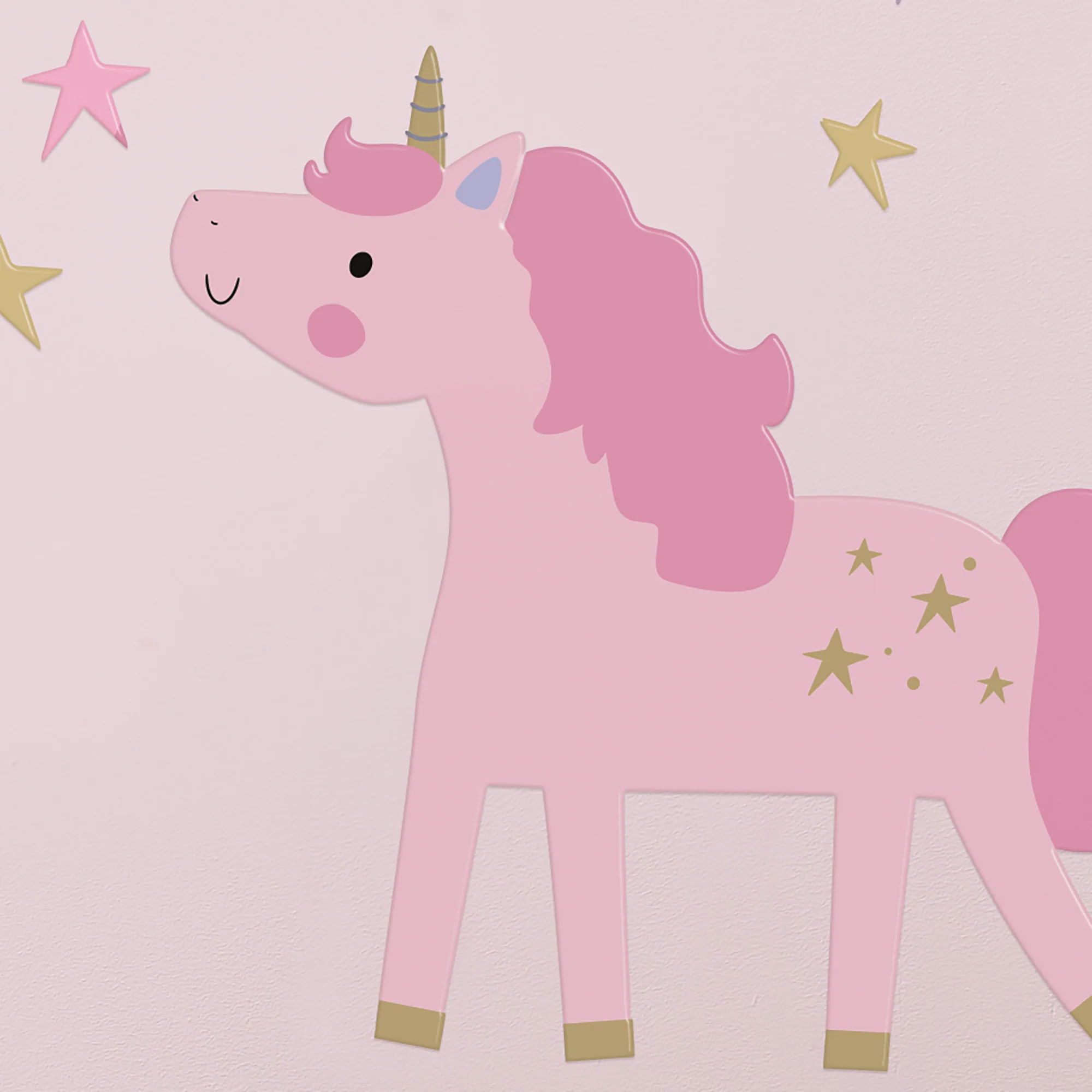 Rainbow Unicorn Wall Decals - Image 3