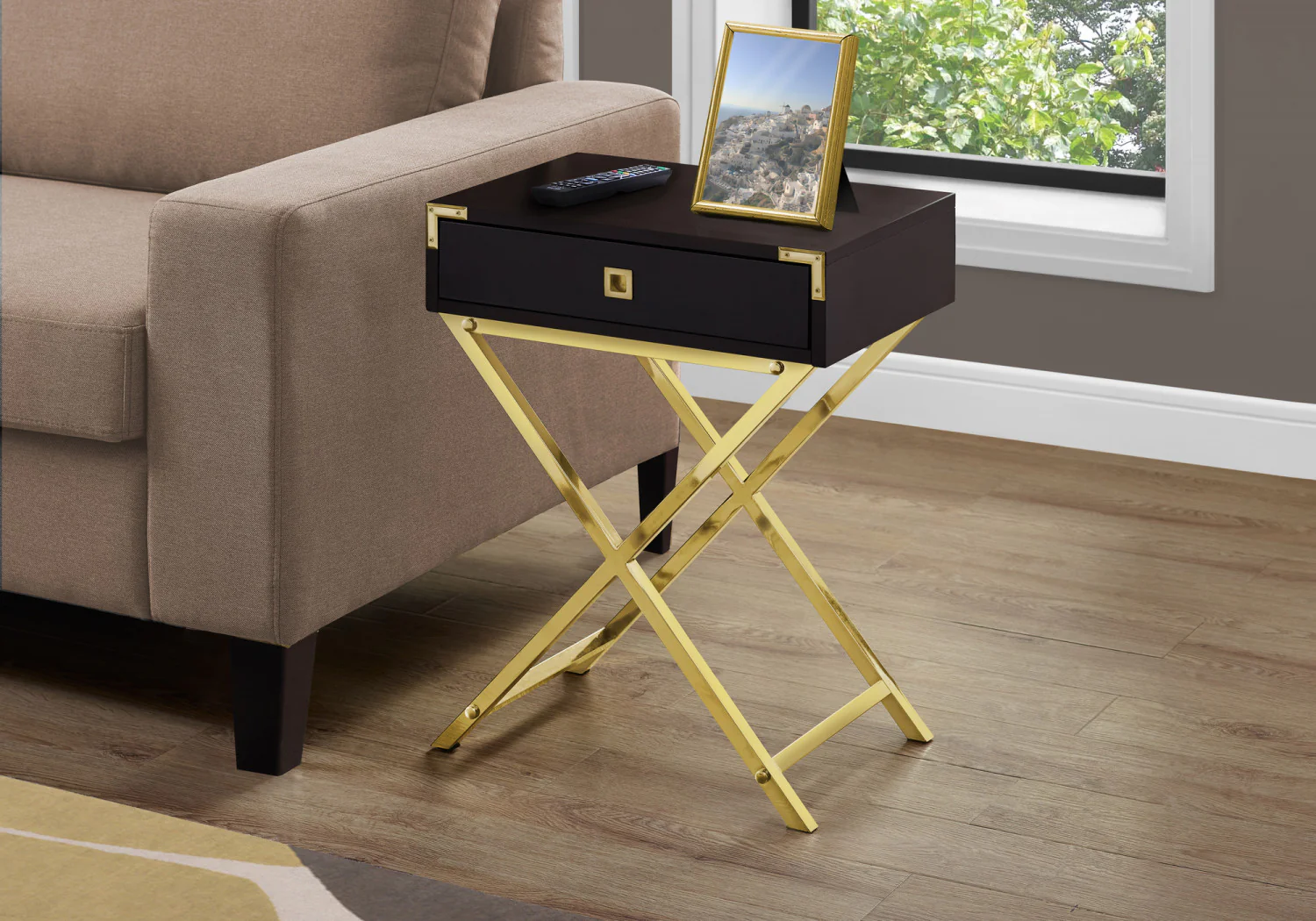 Rane Side Table - Brown - Image 2