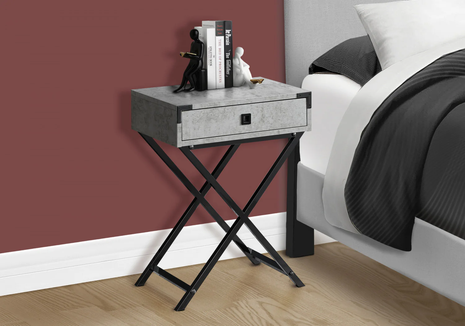 Rane Side Table - Grey - Image 6
