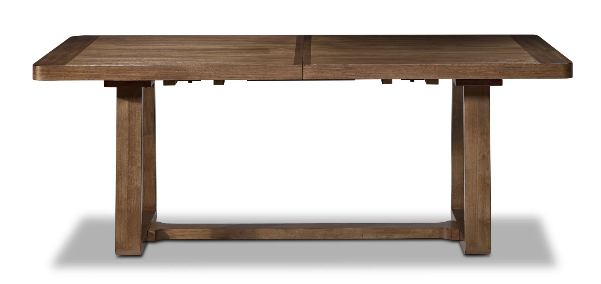Raylan Extendable Dining Table - Brown - Image 2
