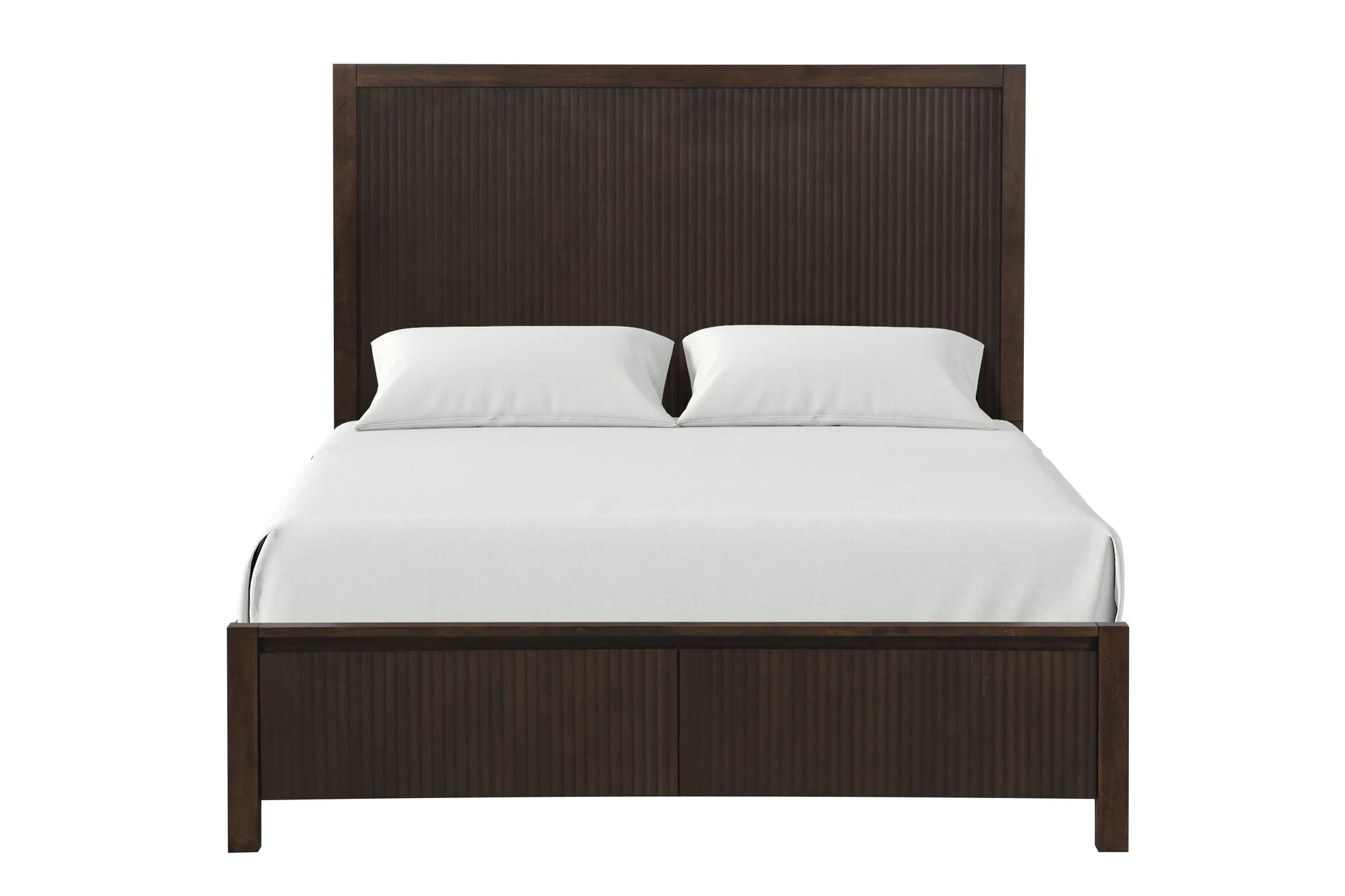 Reed 3-Piece King Storage Bed - Dark Walnut - Image 2