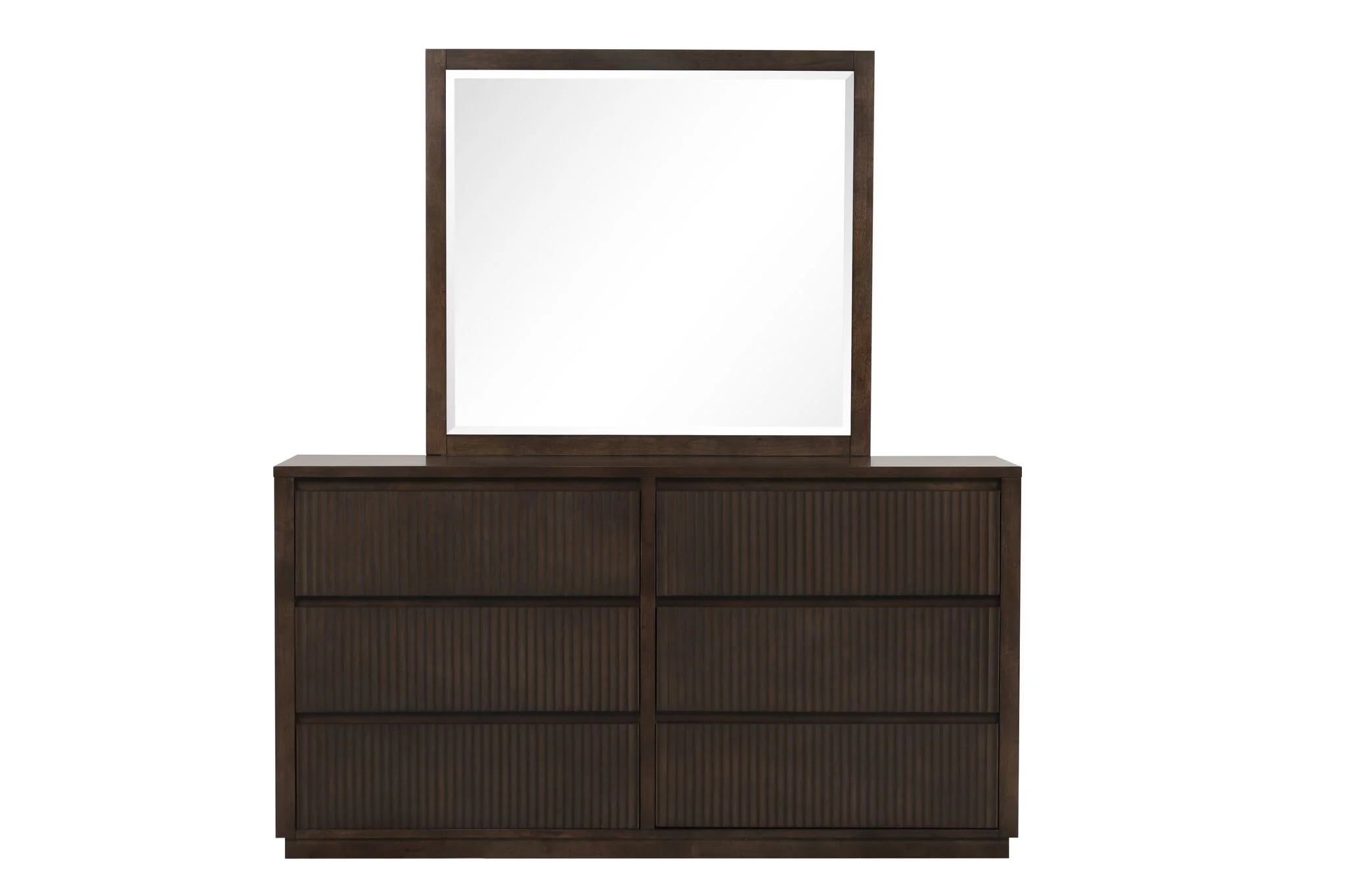 Reed 6-Drawer Dresser - Dark Walnut - Image 2