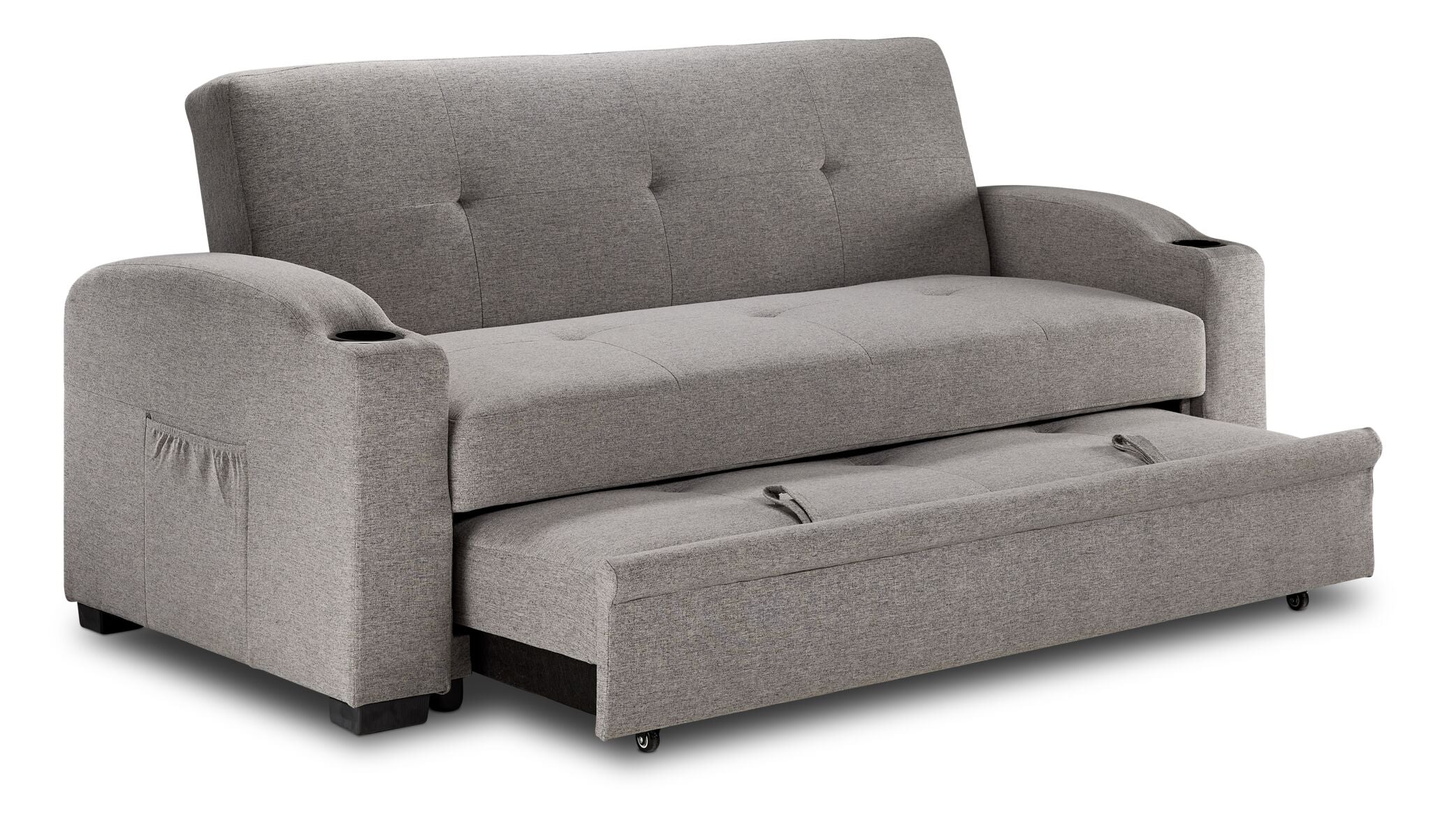 Reena Pop up Sofa Bed - Grey - Image 3