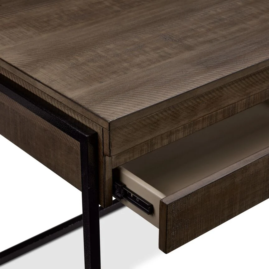 Regent 24" End Table - Grey - Image 4