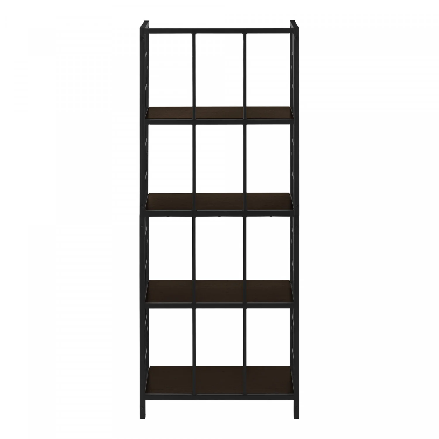 Renna Bookcase - Dark Brown - Image 8