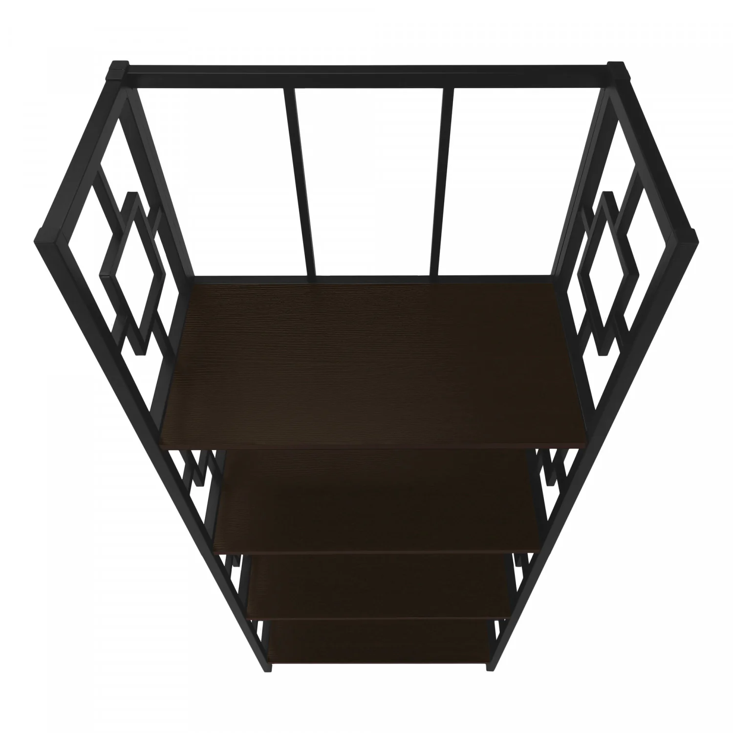 Renna Bookcase - Dark Brown - Image 9