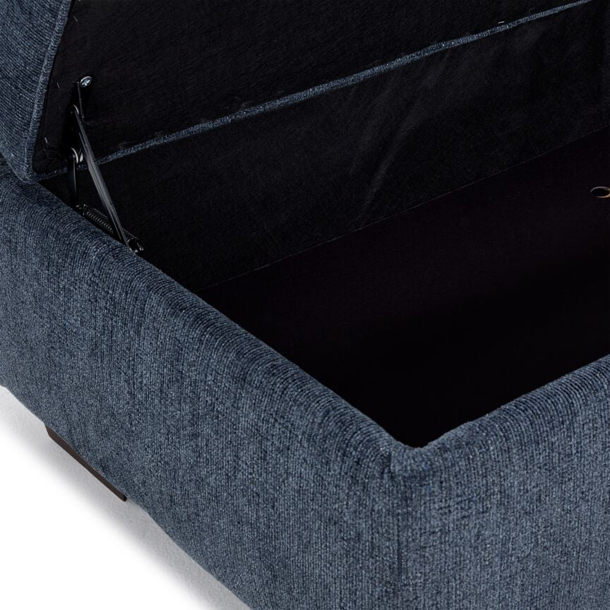 Renzo Storage Ottoman - Skylight - Image 4