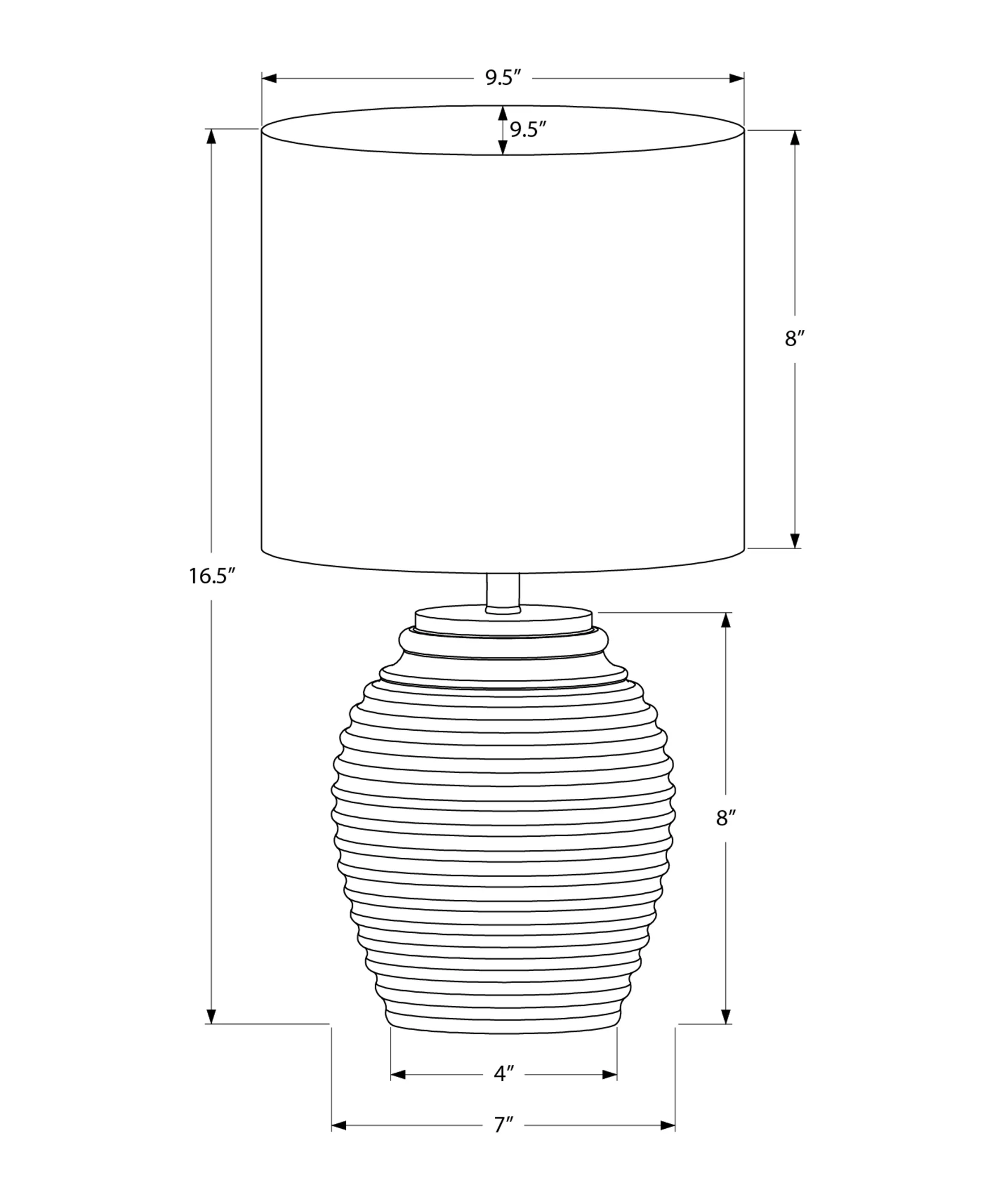 Revyn Table Lamp - Black - Image 3