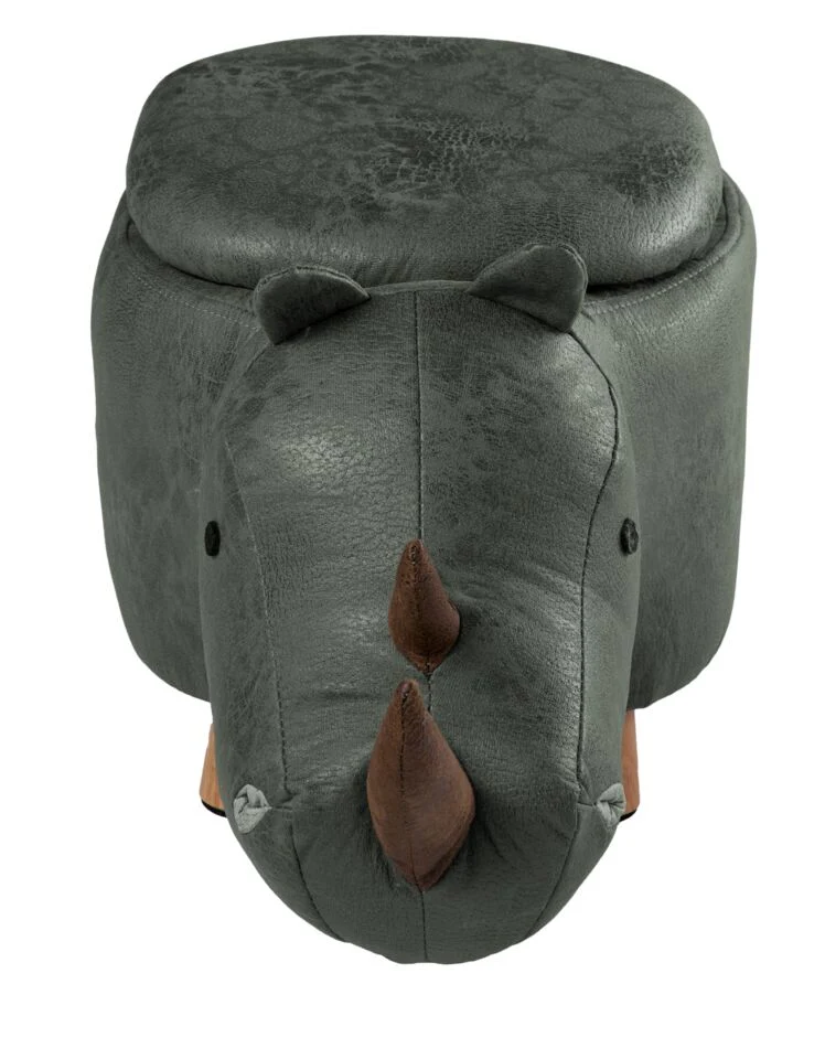 Rhino Storage Ottoman - Green - Image 3