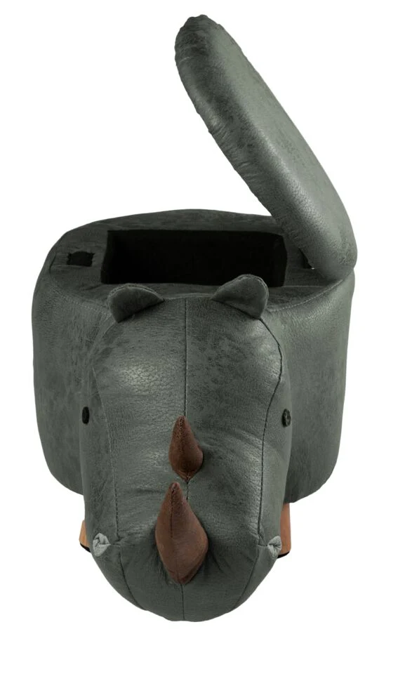 Rhino Storage Ottoman - Green - Image 4