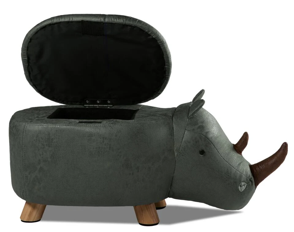 Rhino Storage Ottoman - Green - Image 5
