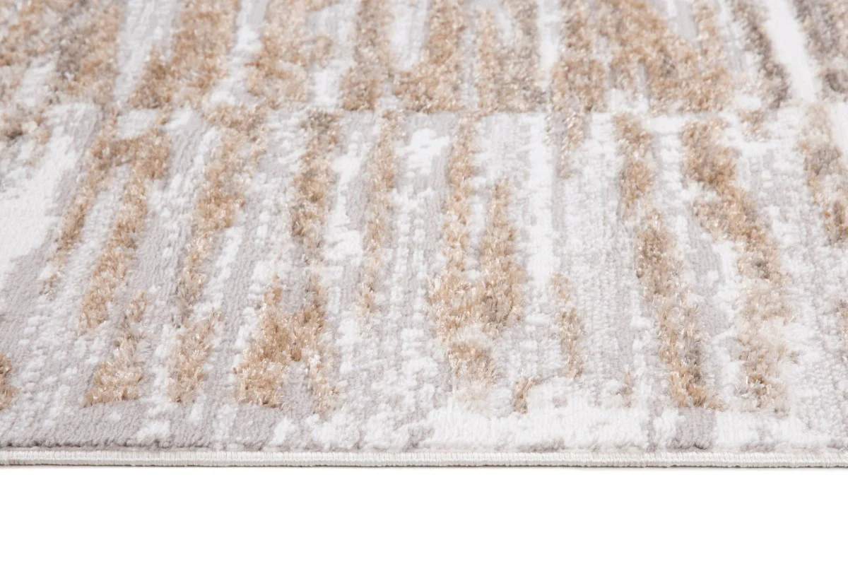 Ridgeview 8' X 11' Area Rug - Grey/Cream/Beige - Image 3