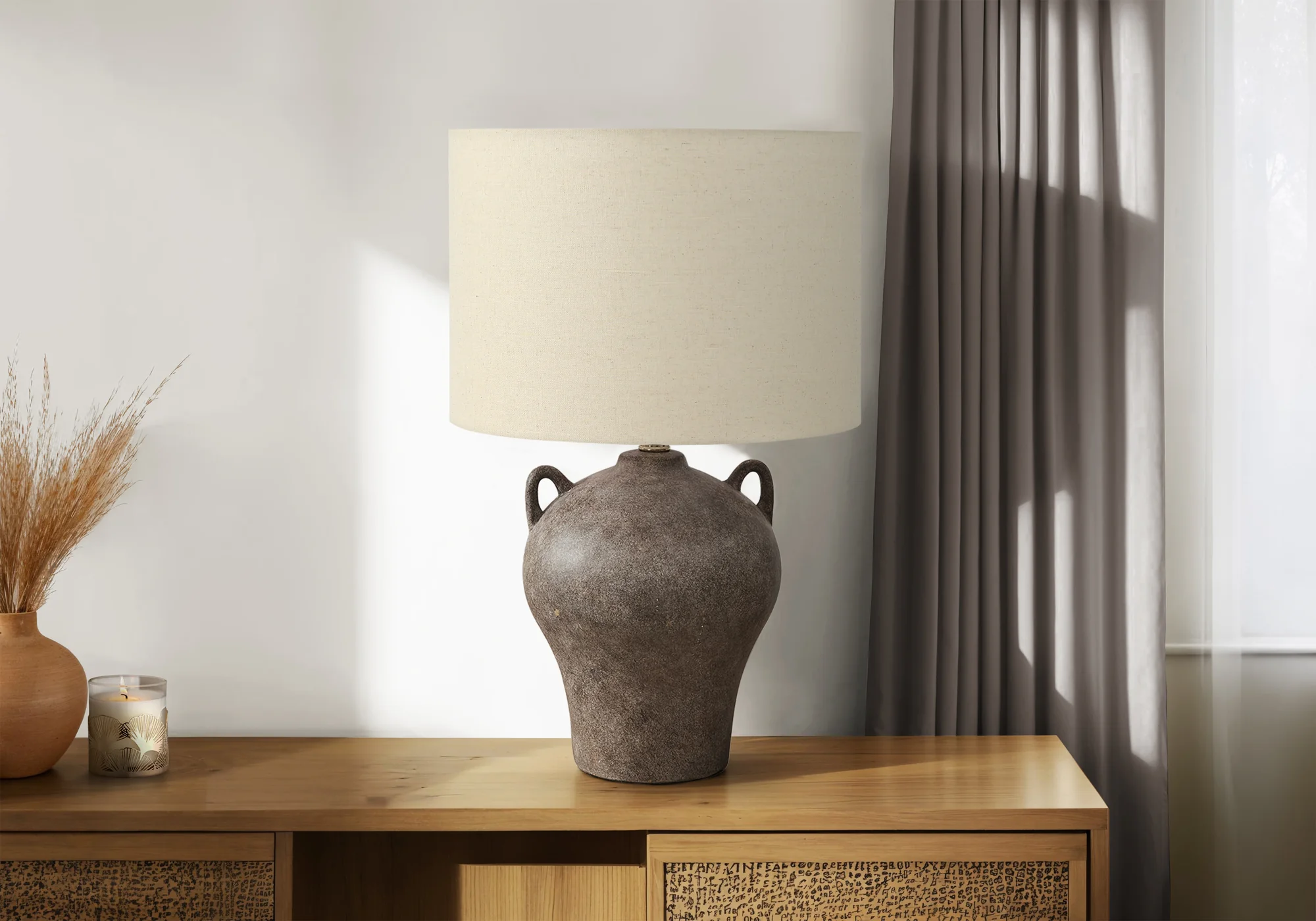 Rilke Table Lamp - Brown - Image 2