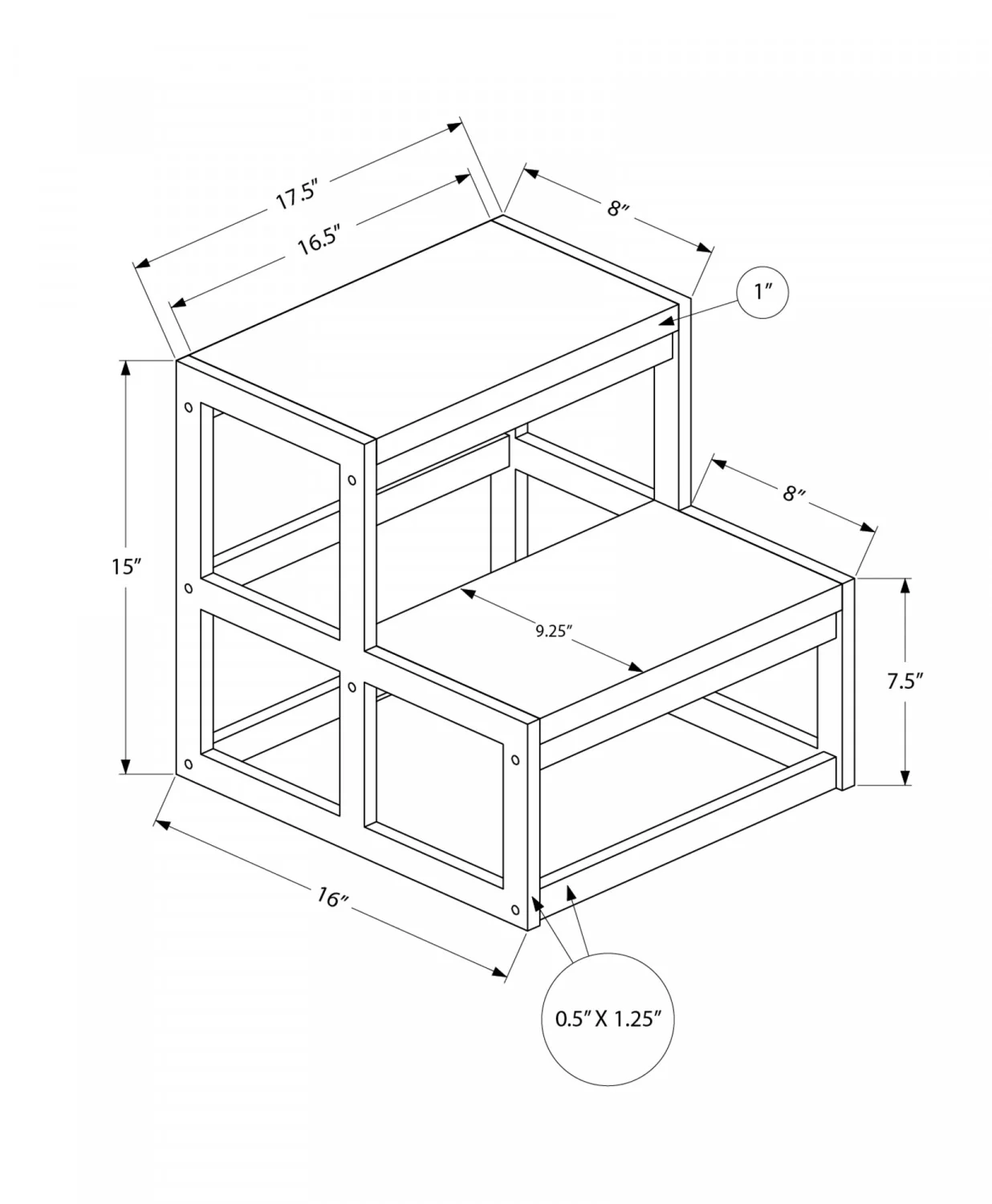 Rio Stool - Taupe - Image 3