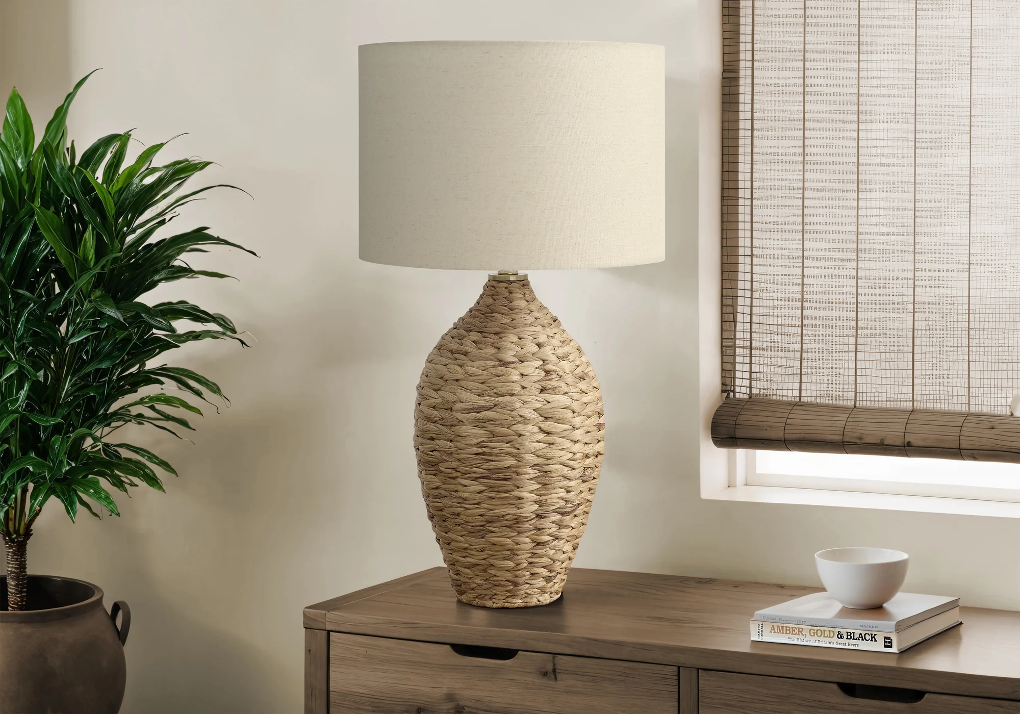 Saben Table Lamp - Brown - Image 2
