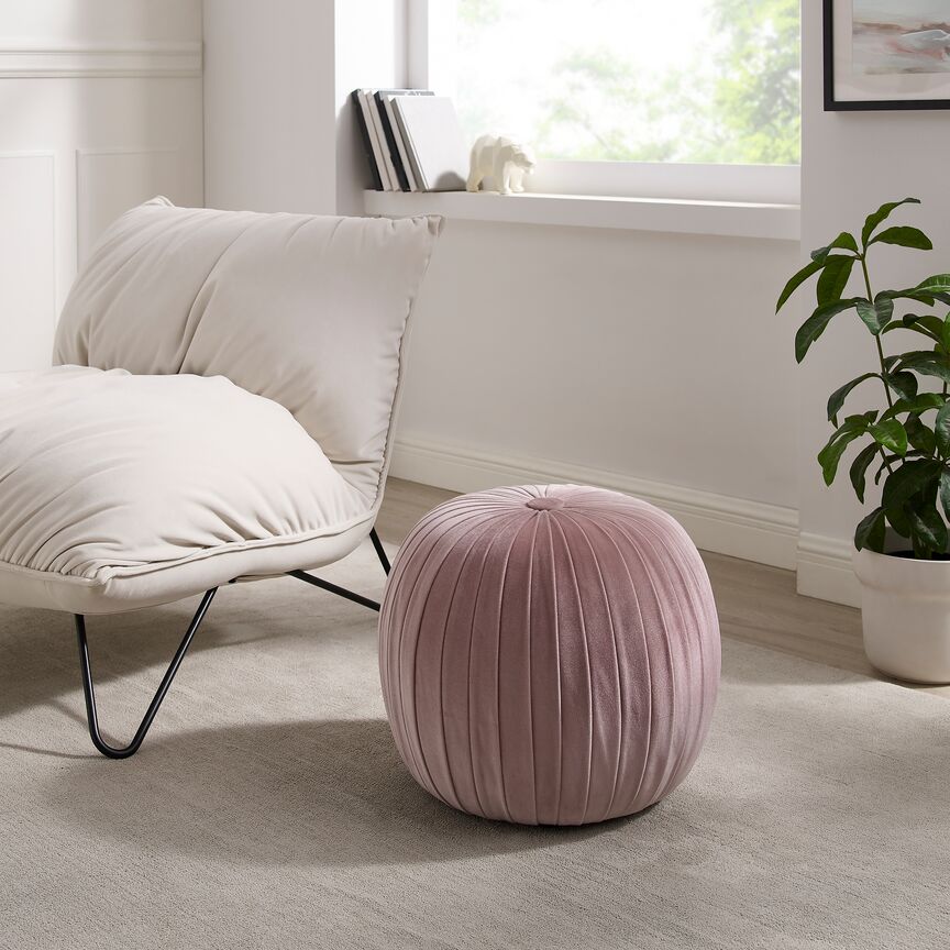 Sable Ottoman - Pink - Image 3