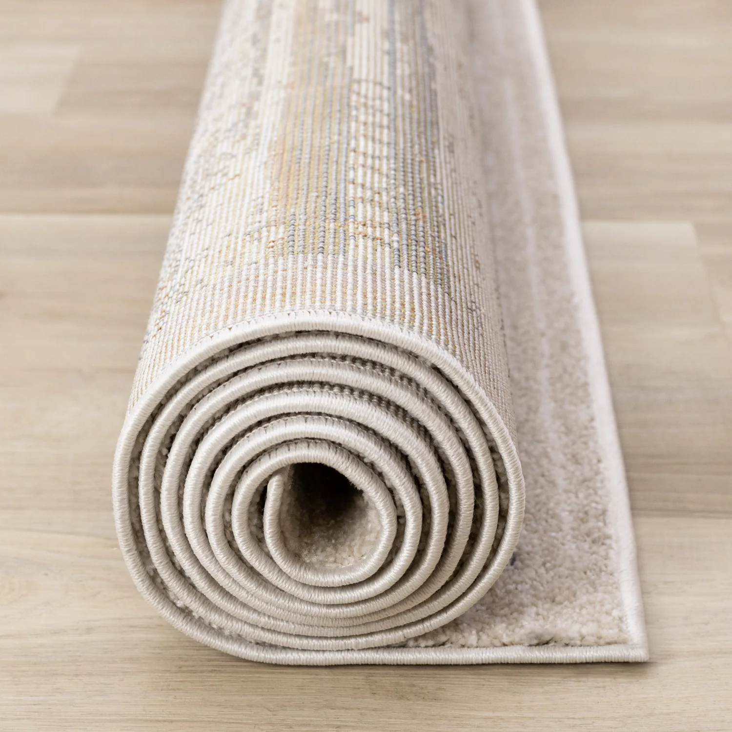 Sadie Casual Contemporary Area Rug - 5' X 8' - Grey/Beige - Image 13