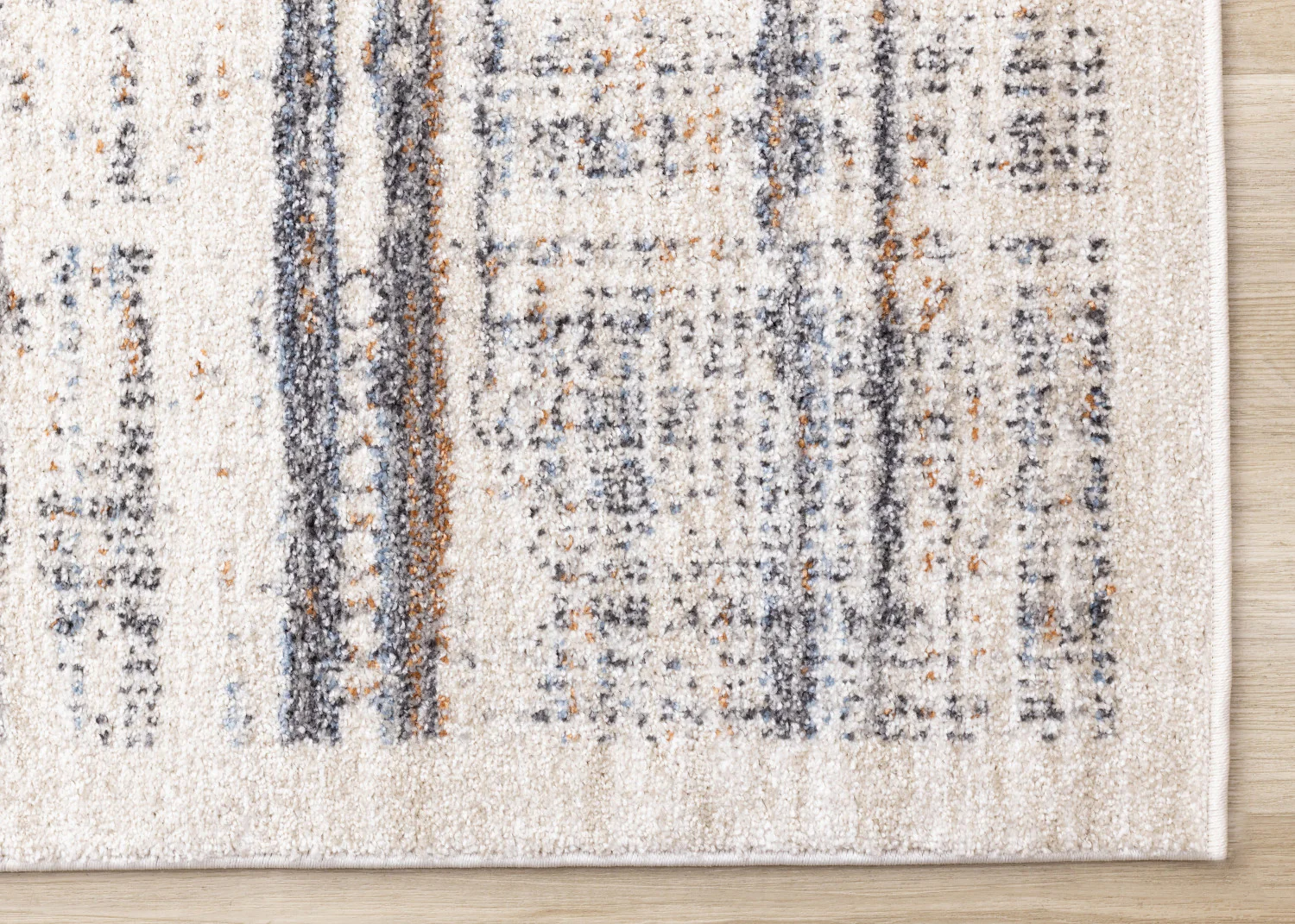 Sadie Casual Contemporary Area Rug - 5' X 8' - Grey/Beige - Image 6