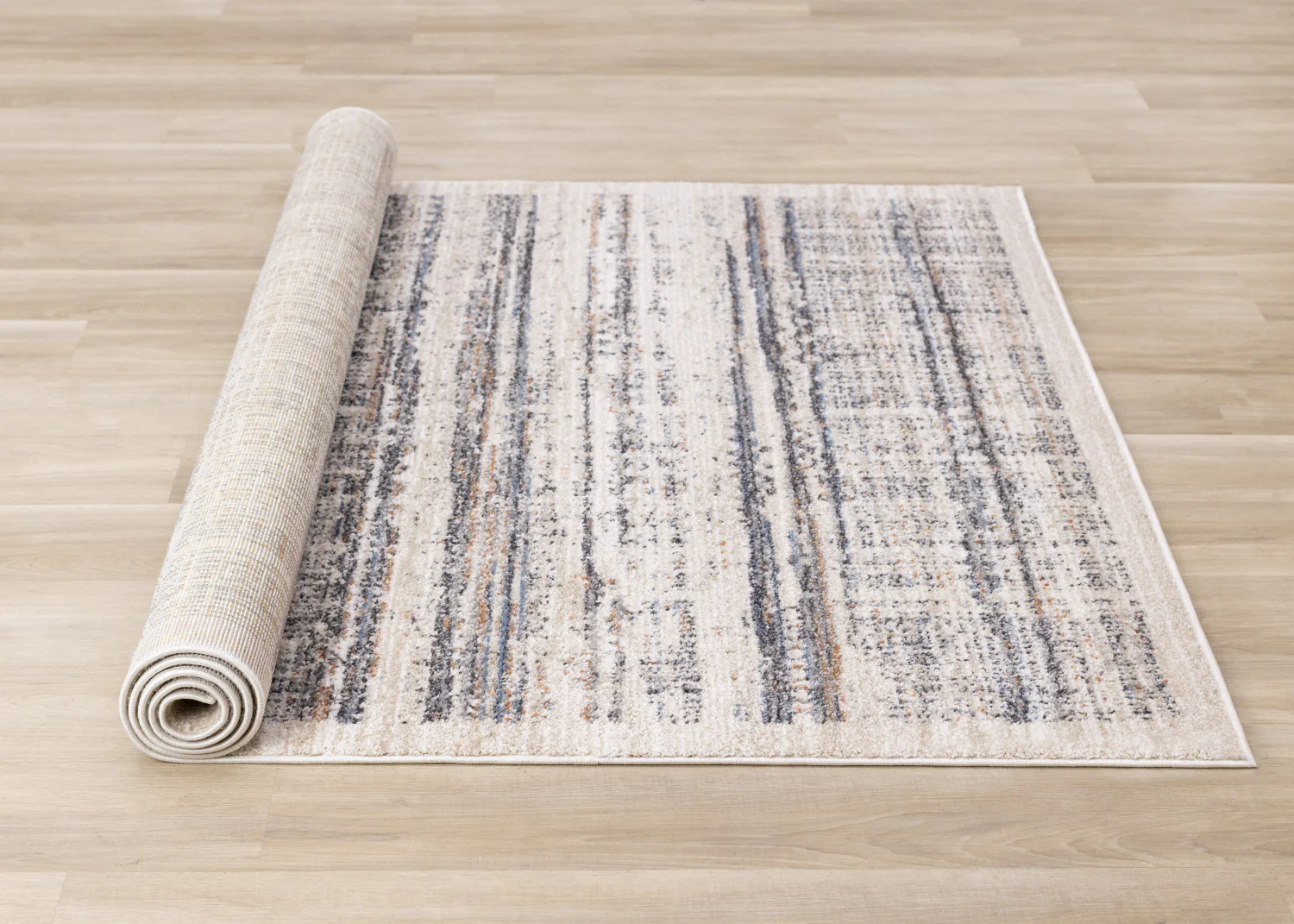 Sadie Casual Contemporary Area Rug - 5' X 8' - Grey/Beige - Image 8
