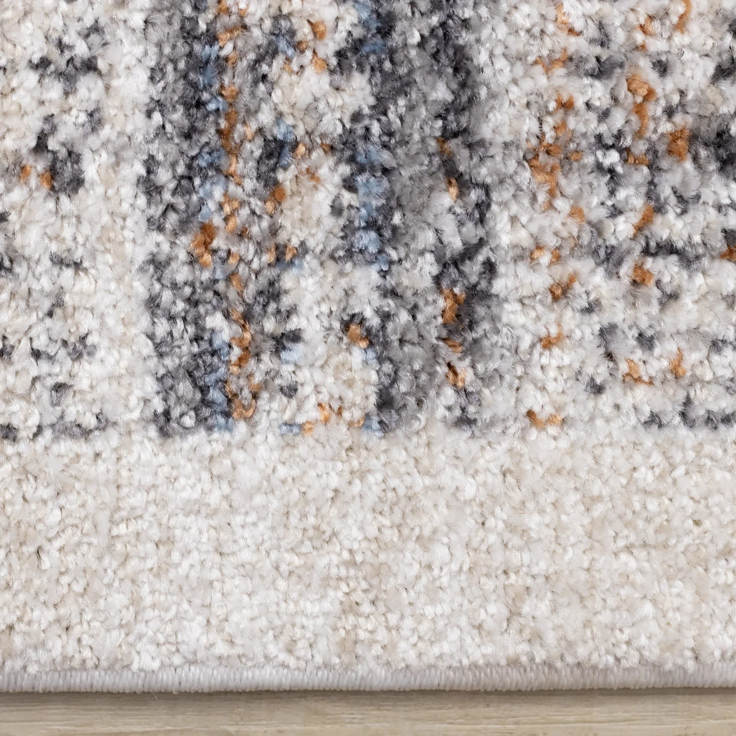 Sadie Casual Contemporary Area Rug - 8' X 11' - Grey/Beige - Image 10