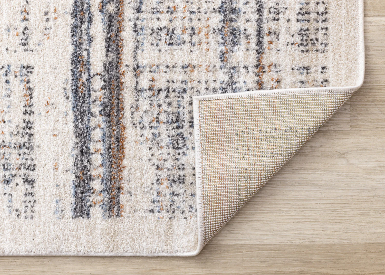 Sadie Casual Contemporary Area Rug - 8' X 11' - Grey/Beige - Image 7