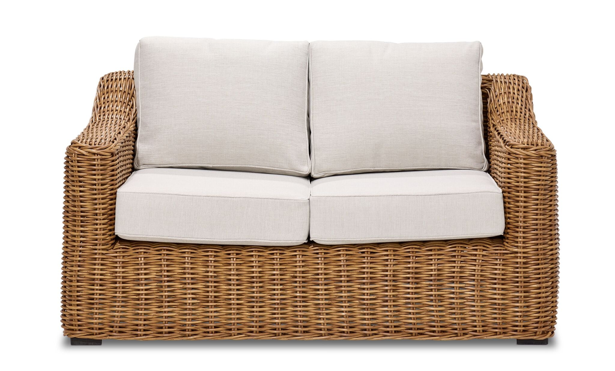 Salina Outdoor Loveseat - Brown - Image 2