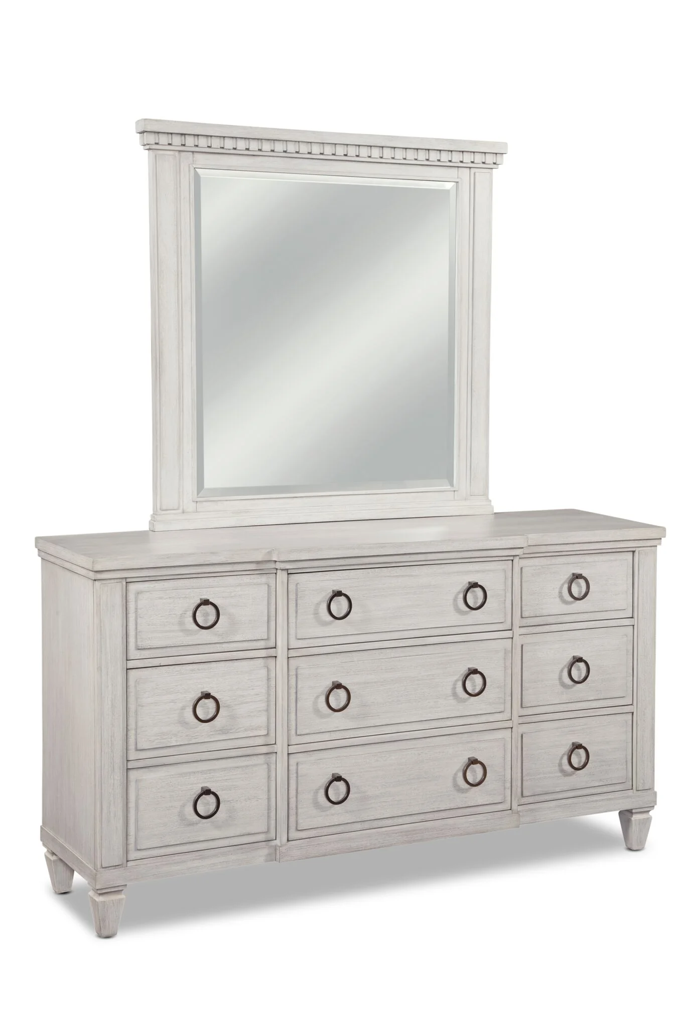 Salter Path 6- Piece King Bedroom Set - Oyster - Image 4