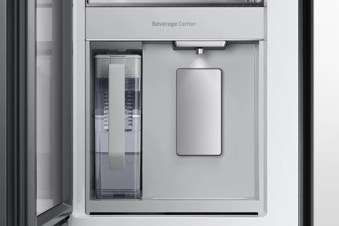 Samsung BESPOKE 36" 4-Door Counter-Depth Refrigerator with Beverage Center and Family Hub (Without Panels) (22.5 cu.ft.) - RF23BB8900ACAC - Image 11