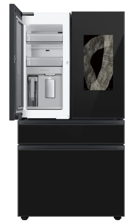 Samsung BESPOKE 36" 4-Door Counter-Depth Refrigerator with Beverage Center and Family Hub (Without Panels) (22.5 cu.ft.) - RF23BB8900ACAC - Image 4